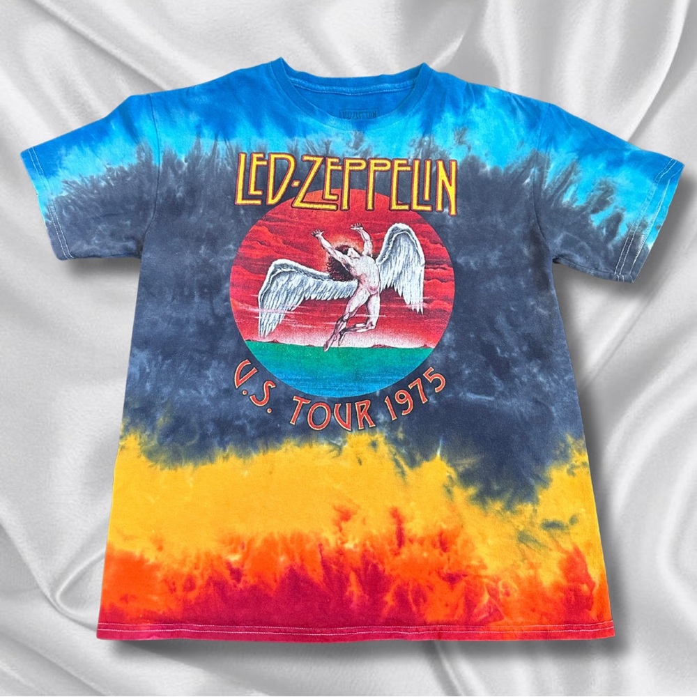 Led Zeppelin Tie Dye Graphic Tee
